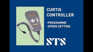 STS  Curtis Controller Adjust Speed Setting [upl. by Chrystal]