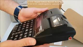 Unboxing Casa de Marcat Datecs DP25 by Magister Software [upl. by Nivets]