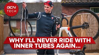 Tubeless Convert  Why Alex Will Never Use Inner Tubes On His Road Bike Again [upl. by Lartnom]