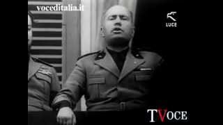 Discorso del Duce Benito Mussolini a Napoli 25 ottobre 1931 [upl. by Lebasile]