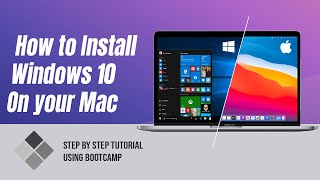 How to install Windows 10 on your Mac  Tutorial 2021 [upl. by Etnomal]