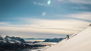 Skitouren in Norwegen auf den Lofoten [upl. by Amber]