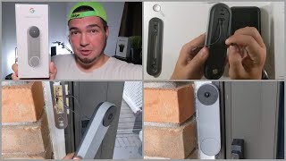 Nest Doorbell Battery Wired Setup amp Installation [upl. by Elesig380]