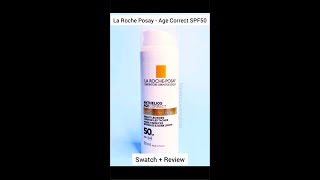 La Roche Posay  Anthelios Age Correct SPF50  Swatch  Review [upl. by Yzeerb]