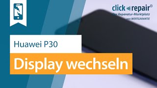 Huawei P30 Display wechseln  Anleitung [upl. by Noxin]