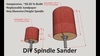 DIY Spindle Sander [upl. by Salomie]