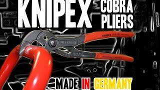 Knipex Cobra Pliers  MADE IN GERMANY [upl. by Greeson504]