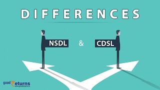 What Is The Difference Between NSDL And CDSL  Goodreturns [upl. by Errot]