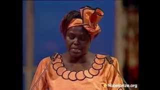 Nobel Lecture by Professor Wangari Maathai [upl. by Llatsyrc]