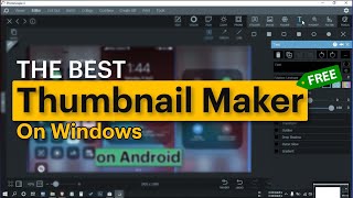 The Best Free Thumbnail Maker For Windows [upl. by Ydissac133]