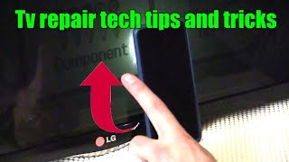 3 Ways to Troubleshoot LED LCD TV with a Black Screen TV repair part 1 [upl. by Enamrahs]