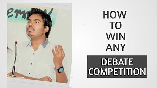 How to win any DEBATE Competition  Inter College Debate Tips  Speak confidently Public Speaking [upl. by Altaf150]