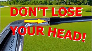 LOOSE GOLF CLUB HEAD  How To Fix [upl. by Casmey]