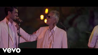 Andrea Bocelli Matteo Bocelli  Fall On Me Live At Portovenere Italy  2018 [upl. by Aidil]