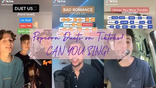 CAN YOU SING Popcorn Duets on Tiktok  TikTok Compilation 2020 [upl. by Amando612]