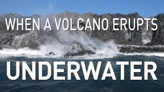 When a Volcano Erupts Underwater  UnderH2O  PBS Digital Studios [upl. by Vaenfila]