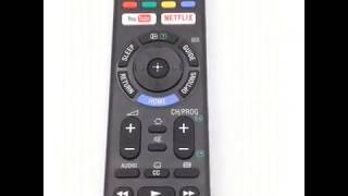 SONY BRAVIA TV REMOTE CONTROL RMT TX300P [upl. by Sabas]