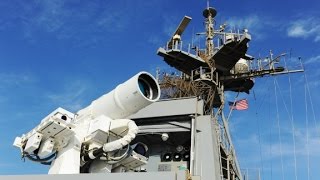 Watch US Navy test drone killing laser [upl. by Tilford]