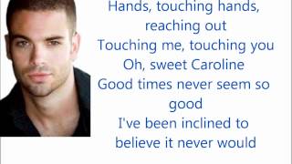 Glee Sweet Caroline Lyrics [upl. by Quickel263]