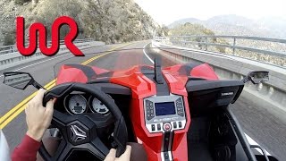 2016 Polaris Slingshot SL  WR TV POV Canyon Drive [upl. by Mathilda]