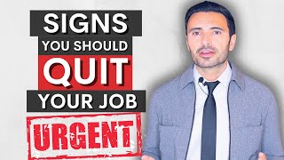 7 Signs You Should QUIT Your Job [upl. by Guglielma]