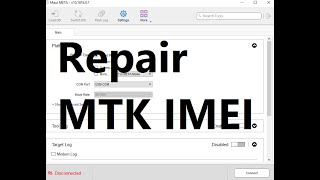 How To Repair MTK IMEI Using Maui Meta IMEI Tool [upl. by Detta]