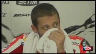 ROSSI APRES LE CRASH DE SIMONCELLI 2 [upl. by Aztilem]