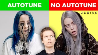 Comparing Singers With amp Without Autotune Billie Eilish Charlie Puth amp MORE [upl. by Lorelle828]