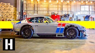 Frankenstein V8 240z Build 5 year TrackStreet Project is Almost Too Nice to Race [upl. by Eniac]