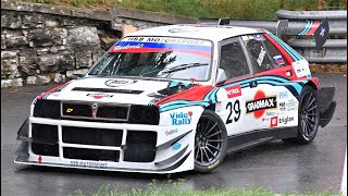 700Hp Lancia Delta Integrale Evo  BRUTAL Turbo Sound amp Flames [upl. by Alrep]