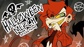 RAMSHACKLE HALLOWEEN MERCH  Speedpaint [upl. by Aloel]