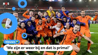 Oranje verslaat Noorwegen en mag naar WK voetbal [upl. by Kohn]