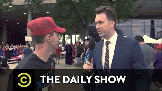 Jordan Klepper Fingers the Pulse  Conspiracy Theories Thrive at a Trump Rally The Daily Show [upl. by Aiello10]