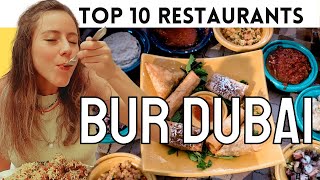 DUBAI FOOD  10 AUTHENTIC Restaurants In Dubai 🔥 [upl. by Delle53]