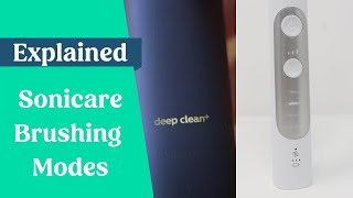 Sonicare CleaningBrushing Modes Explained [upl. by Imray734]