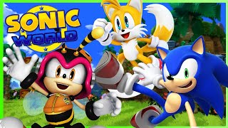 I HAVE DIABEETES  Charmy Plays Sonic World Ft GottaGoFast amp Tails and Sonic Pals [upl. by Muire]