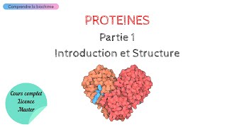 PROTÉINES  INTRODUCTION ET STRUCTURE  Biochimie Facile [upl. by Eeryt]