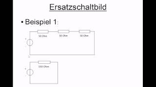 Ersatzschaltbild [upl. by Bradshaw]