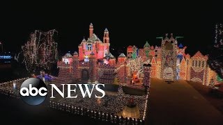 Entire Neighborhoods Battle for Best Christmas Light Display [upl. by Lehar]