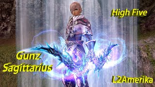 Lineage II  Guide ArcherSagittarius 20  L2 Amerika H5 PVP Server [upl. by Nnednarb]