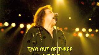 Meat loaf Two Out Of Three Aint Bad Live in Birmingham 1988 [upl. by Ravel]