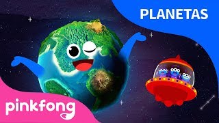 Tierra  Planetas  Pinkfong Canciones Infantiles [upl. by Ytsirhc781]