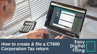 How to File a Company CT600 Corporation Tax return to HMRC online [upl. by Notsahc878]