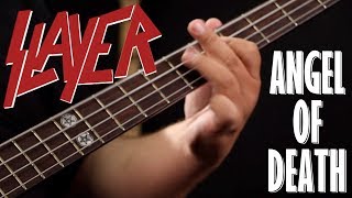 BASS COVER Slayer  Angel of Death [upl. by Meggs]