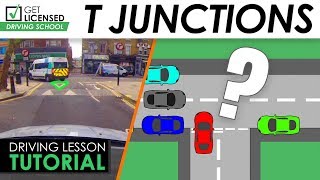 Basic T Junctions  Driving Tutorial  Updated 2024 [upl. by Adieren611]