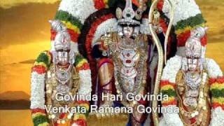 Srinivasa Govinda Govinda Namavali With English Subtitles [upl. by Bill]