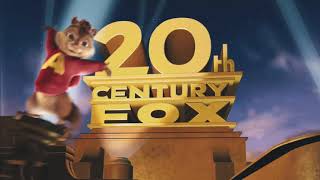 20th Century Fox with Alvin and the Chipmunks [upl. by Atirahs]