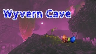 ARK Wyvern Cave Ragnarok Location [upl. by Shannen897]