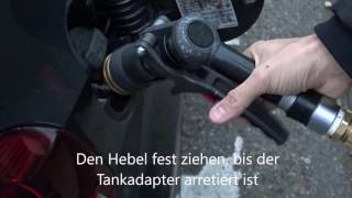 Mit einem DishAdapter Autogas tanken [upl. by Annola13]