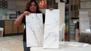 Marble Tiles Natural Stone vs Porcelain [upl. by Adnirual]